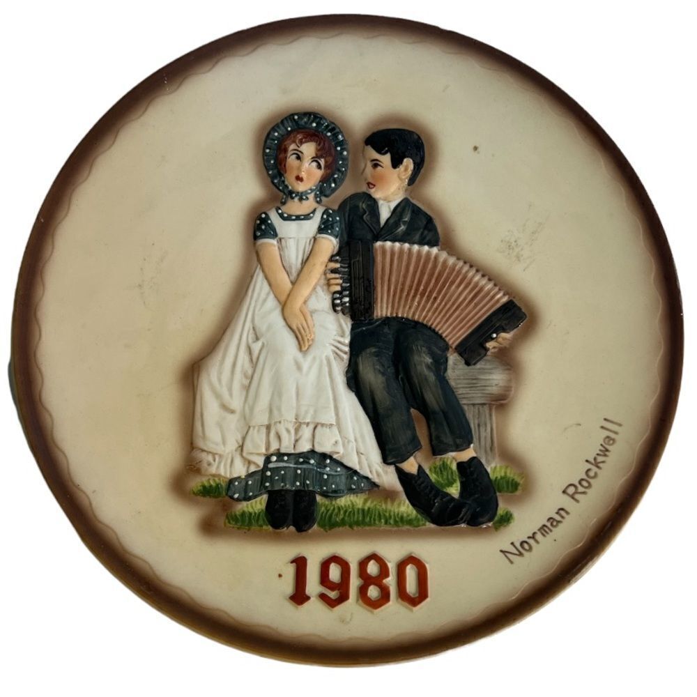 Norman  Rockwell Plate